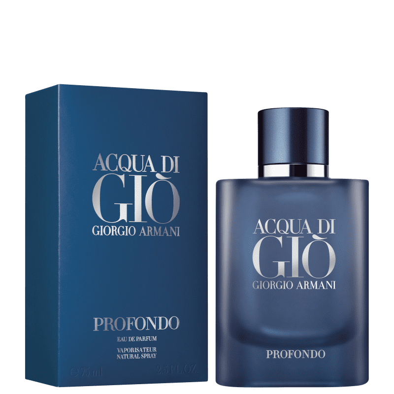 Acqua di Giò Profondo Giorgio Armani Eau de Parfum - Perfume Masculino 75ml
