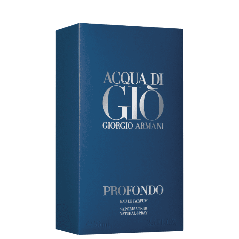 Acqua di Giò Profondo Giorgio Armani Eau de Parfum - Perfume Masculino 75ml