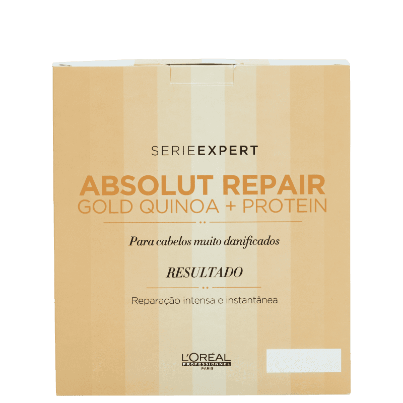 Kit L'Oréal Professionnel Serie Expert Absolut Repair Gold Quinoa + Protein Treatment (2 Produtos)
