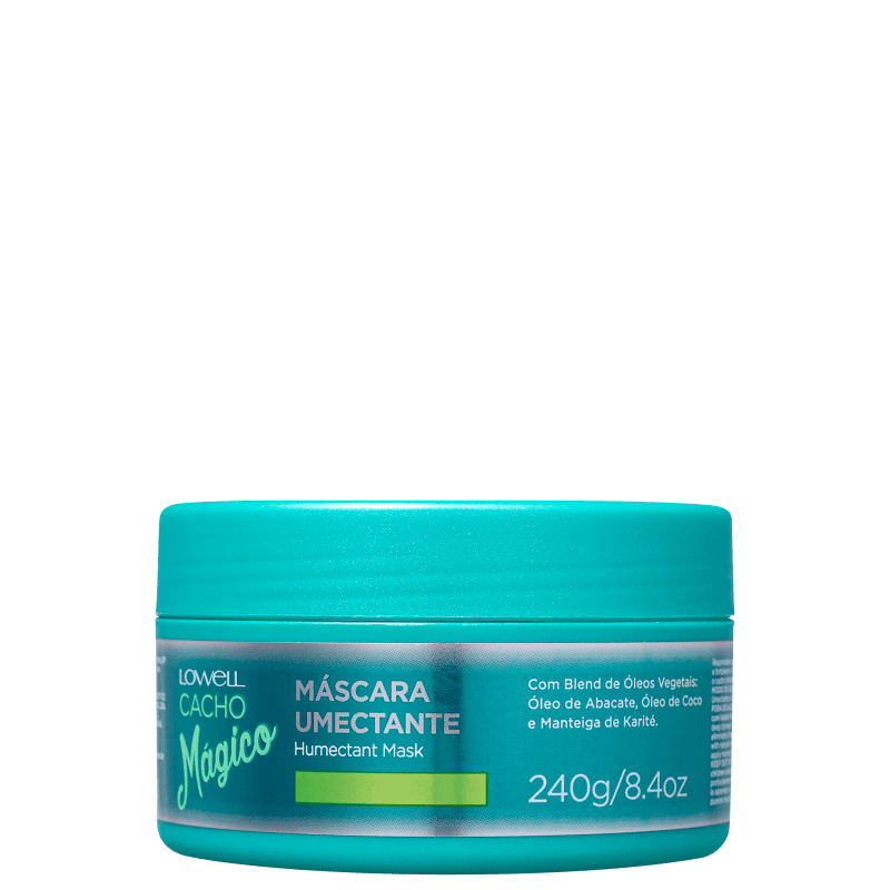 Lowell Cacho Mágico Umectante - Máscara Capilar 240g Menor preço em Lowell Cacho Mágico Umectante - Máscara Capilar 240g