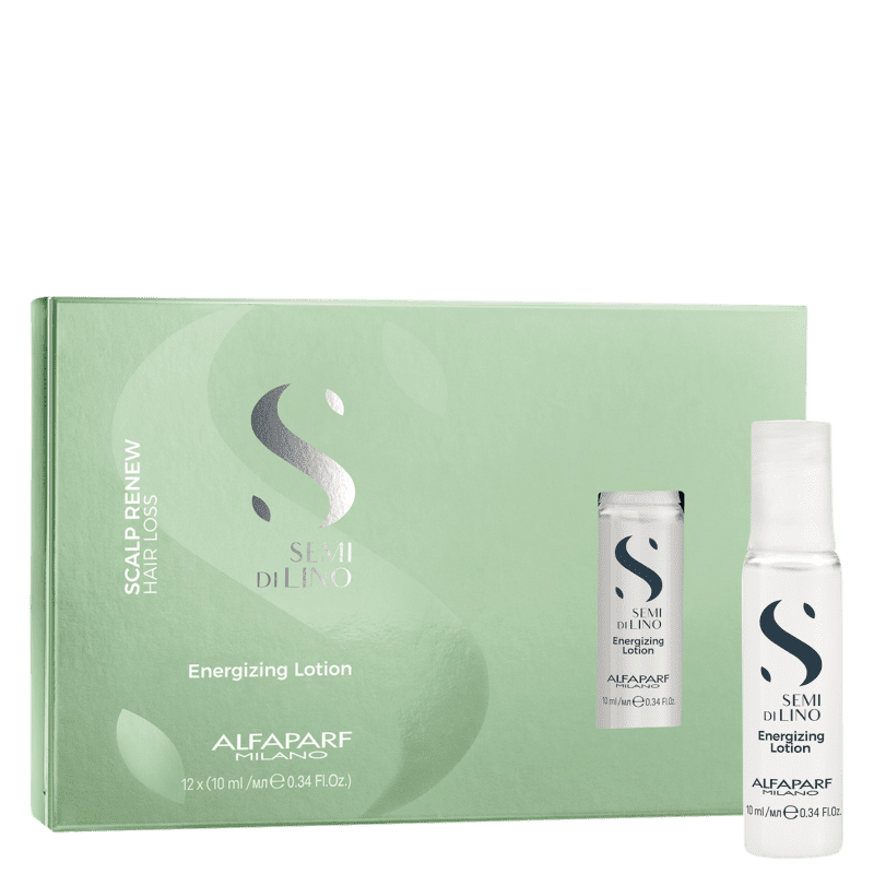 Alfaparf Semi Di Lino Scalp Renew Energizing - Ampola Capilar 12x10ml