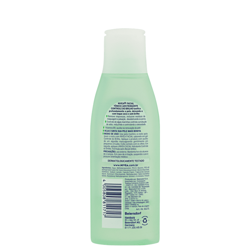Tônico Facial NIVEA Controle do Brilho 200ml