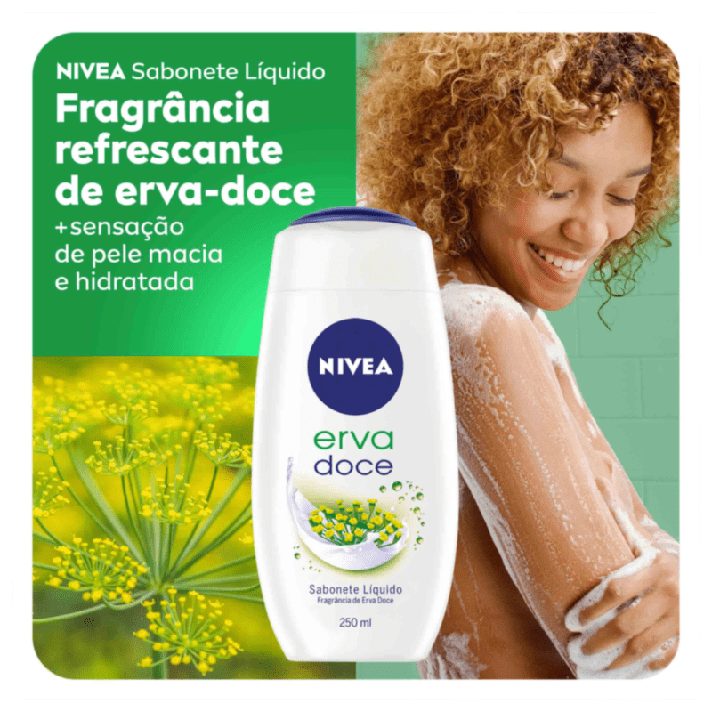 NIVEA Erva Doce - Sabonete Líquido 250ml