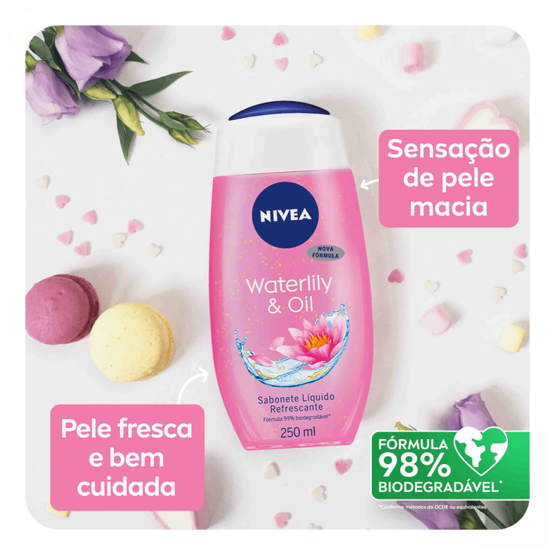 NIVEA Waterlily & Oil - Sabonete Líquido 250ml
