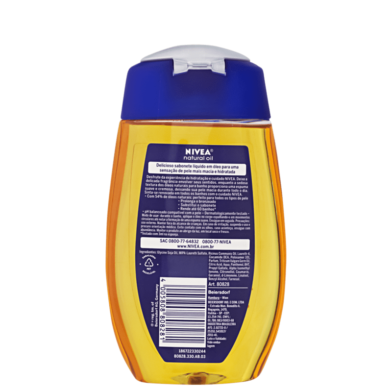 NIVEA Natural Oil - Sabonete Líquido 200ml