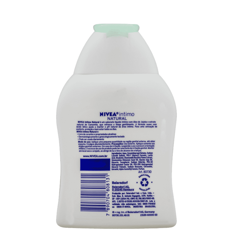 NIVEA Natural - Sabonete Íntimo 250ml