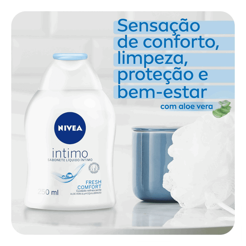 Sabonete Líquido Íntimo NIVEA Fresh Comfort - Época Cosméticos