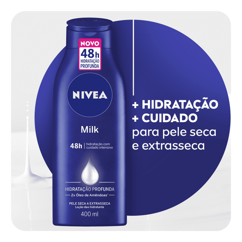 NIVEA Milk - Hidratante Corporal 400ml
