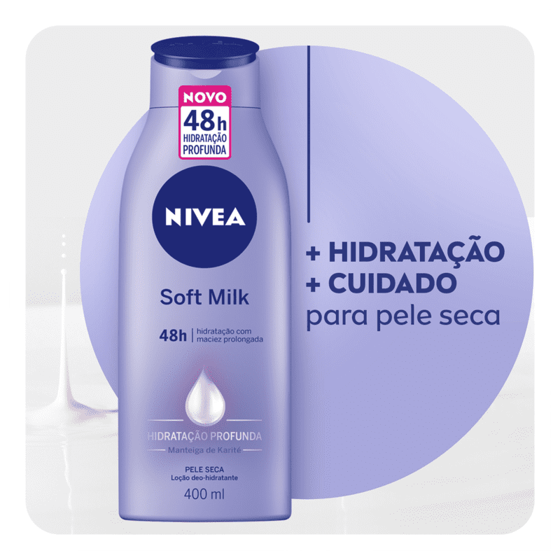 NIVEA Soft Milk - Hidratante Corporal 400ml