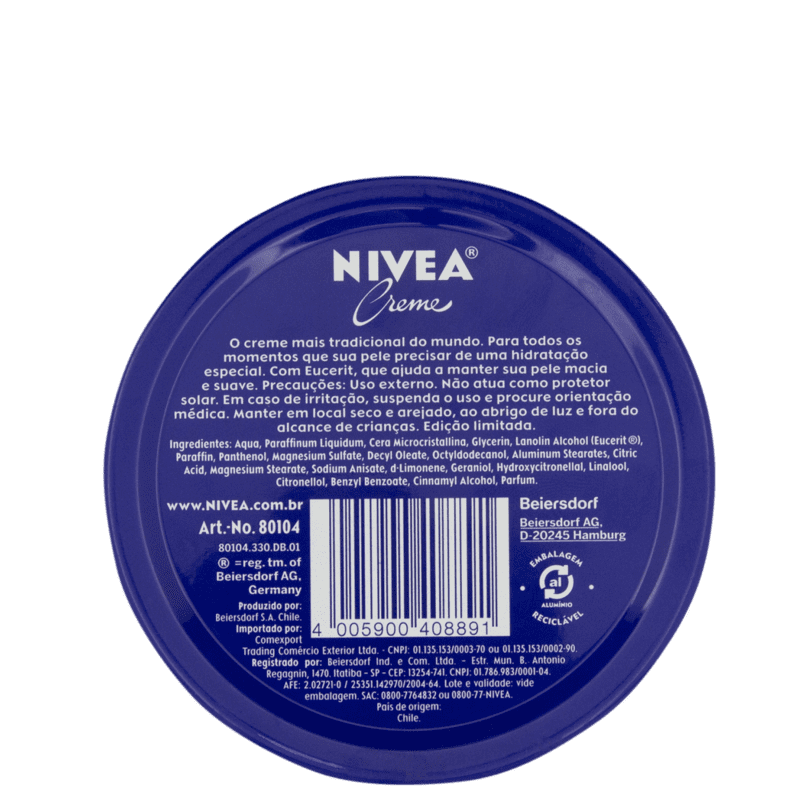 NIVEA Creme Kids - Hidratante 145g