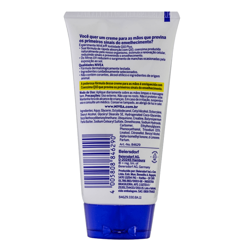 Creme Hidratante para as Mãos NIVEA Q10 Plus Antiidade 75g