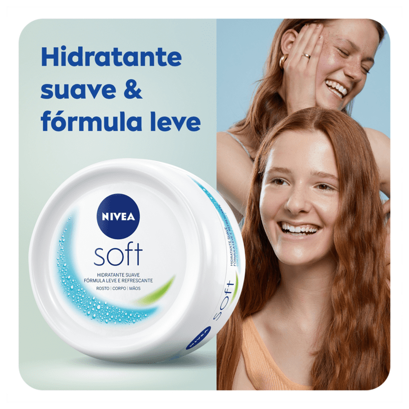 NIVEA Soft - Creme Hidratante Corporal 98g