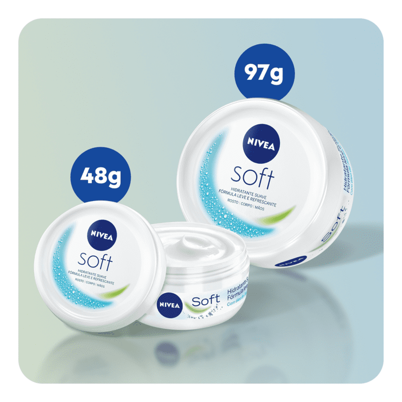 NIVEA Soft - Creme Hidratante Corporal 98g