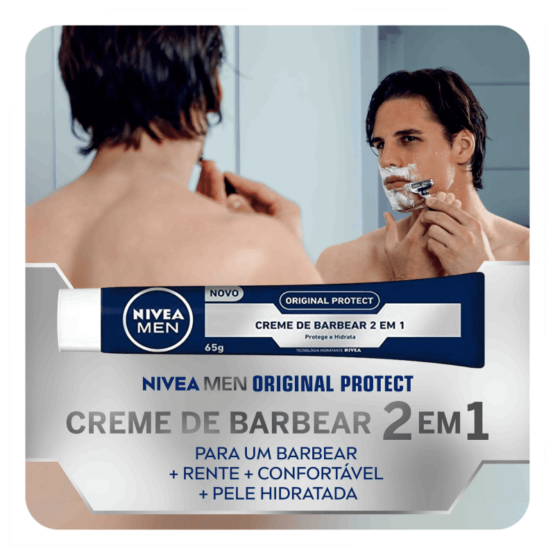 NIVEA Original Protect - Creme de Barbear 65g