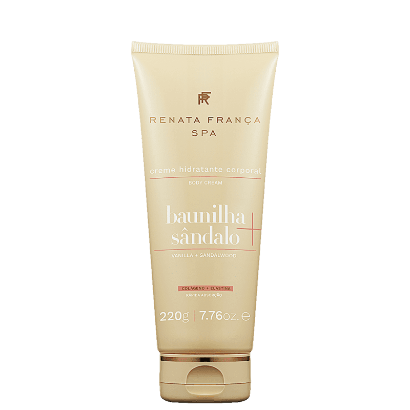Renata França SPA Baunilha & Sândalo - Creme Hidratante Corporal 220g