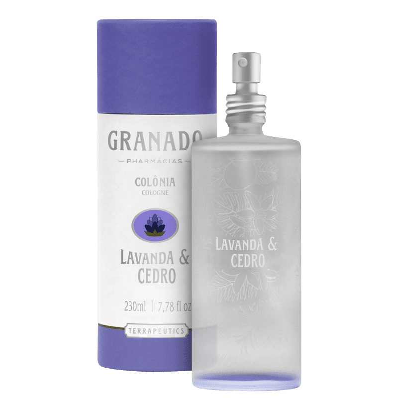 Lavanda & Cedro Granado Eau de Cologne - Perfume Unissex 230ml