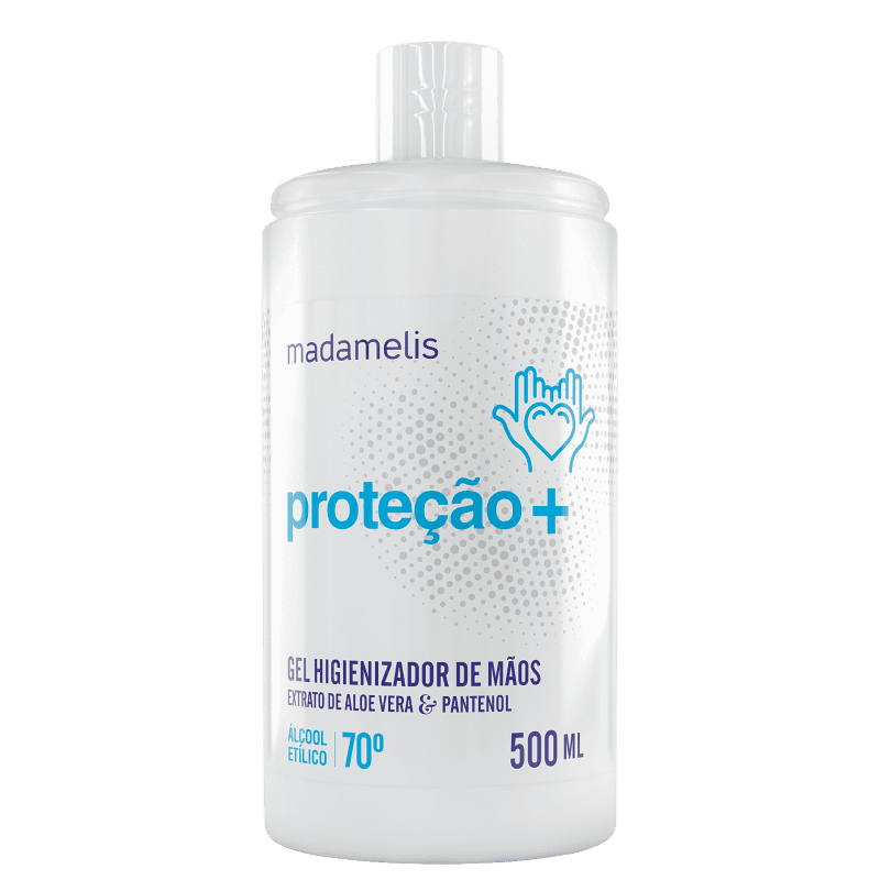 Madamelis Proteção+ - Álcool em Gel 500ml