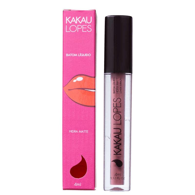 Batom Líquido Kakau Lopes Hidra Matte Breath 4ml