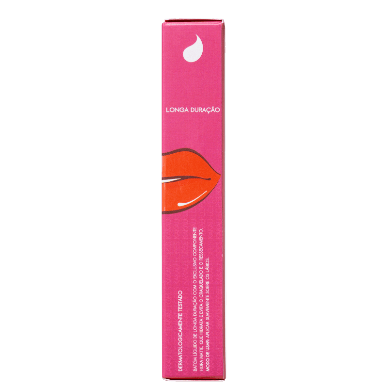 Kakau Lopes Hidra Matte Peace - Batom Líquido 4ml