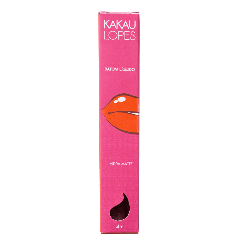 Kakau Lopes Hidra Matte Peace - Batom Líquido 4ml