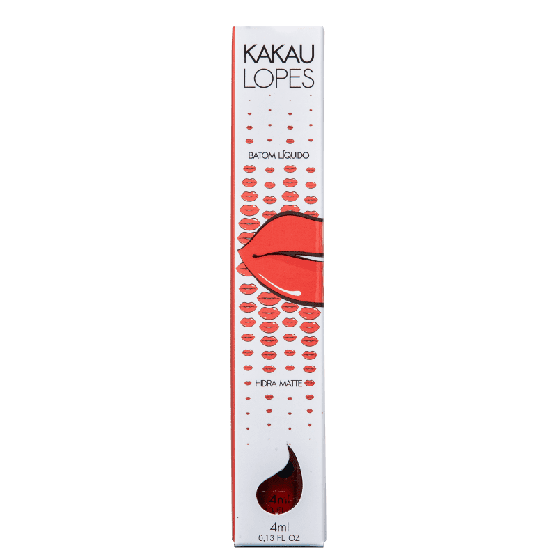 Batom Líquido Kakau Lopes Hidra Matte Sacred 4ml