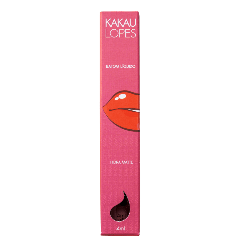 Batom Líquido Kakau Lopes Hidra Matte Soul 4ml