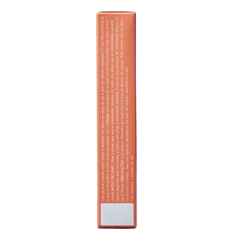 Kakau Lopes Miracle K'Tint e K'Plump Pink - Gloss 2 em 1 1,2ml