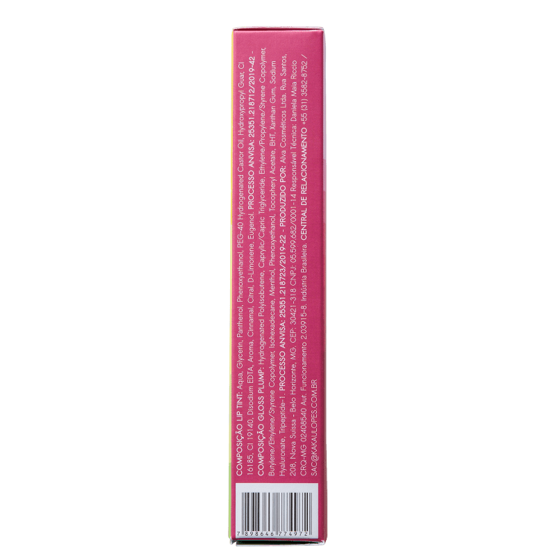 Kakau Lopes Miracle K'Tint e K'Plump Red - Gloss 2 em 1 1,2ml