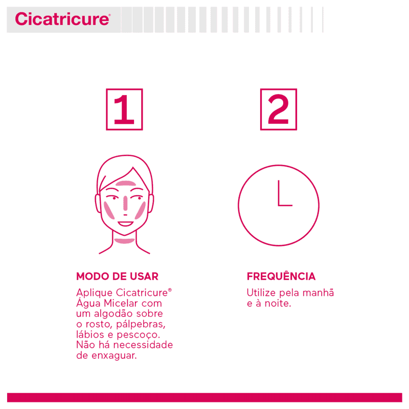 Cicatricure Água Micelar - Demaquilante 500ml