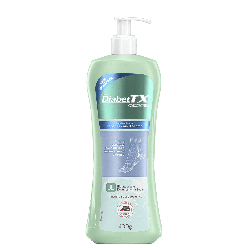 Creme Hidratante Goicoechea DiabetTX 400g