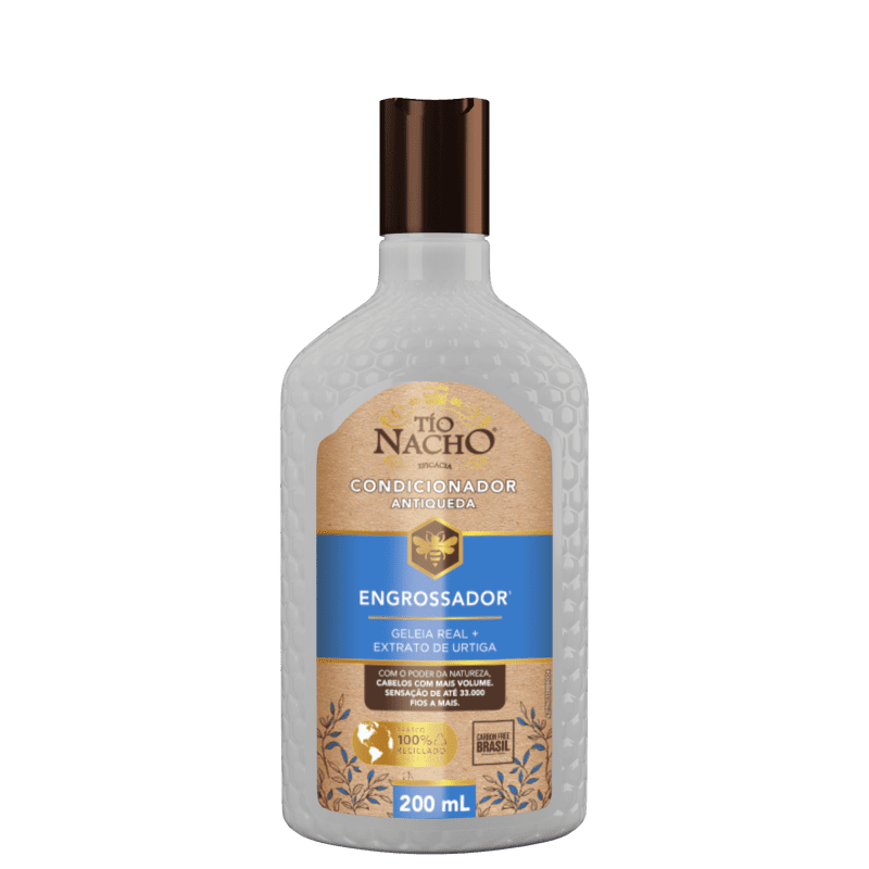 Tío Nacho Antiqueda Engrossador - Condicionador 200ml Menor preço em Tío Nacho Antiqueda Engrossador - Condicionador 200ml