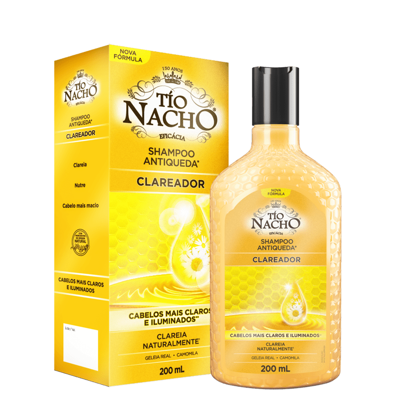 Tío Nacho Antiqueda Clareador - Shampoo 200ml