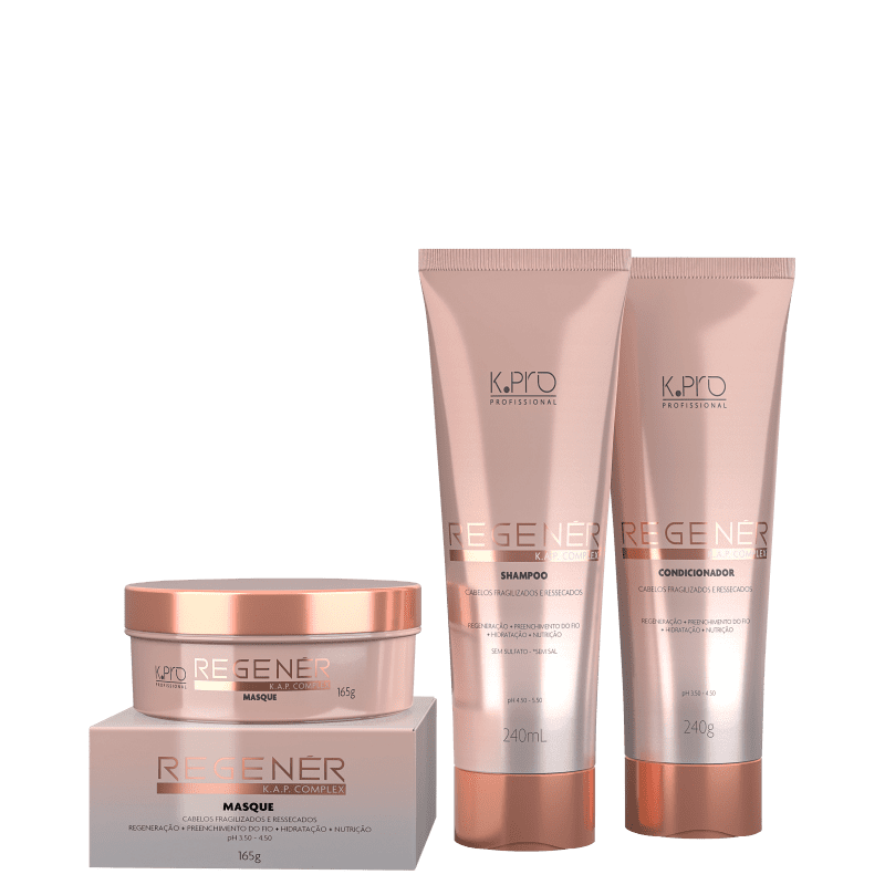 Kit K.Pro Regenér Home Care Trio (3 Produtos)