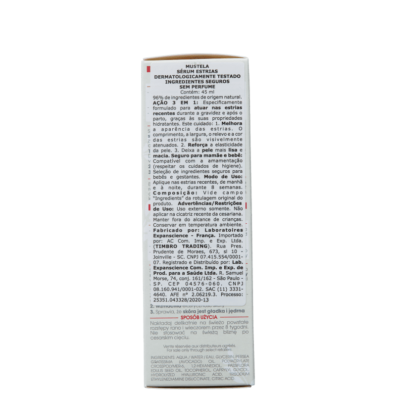 Sérum Tratamento para Estrias Mustela Maternité 45ml