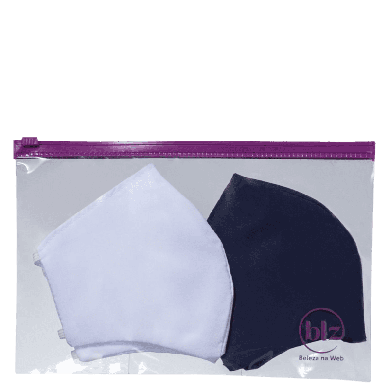 Kit Beleza na Web Máscaras de Proteção (2 Unidades)