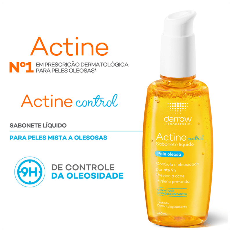 Darrow Actine Control - Sabonete Líquido 140ml