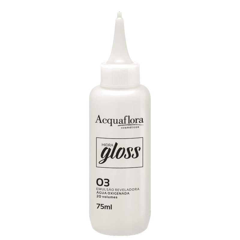 Acquaflora Hidra Gloss 8.4 Louro Claro Acobreado - Coloração Permanente 177g