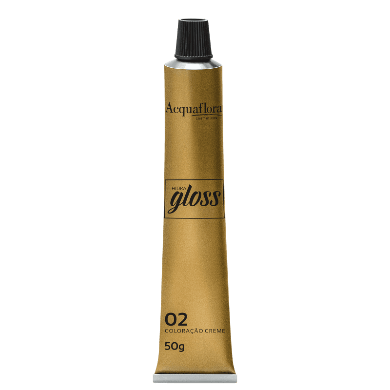 Acquaflora Hidra Gloss 8.4 Louro Claro Acobreado - Coloração Permanente 177g