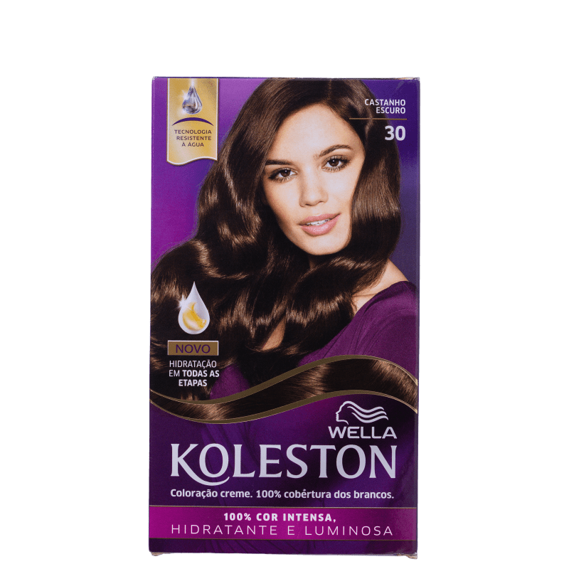 Koleston 30 Castanho Escuro - Coloração Permanente Menor preço em Koleston 30 Castanho Escuro - Coloração Permanente