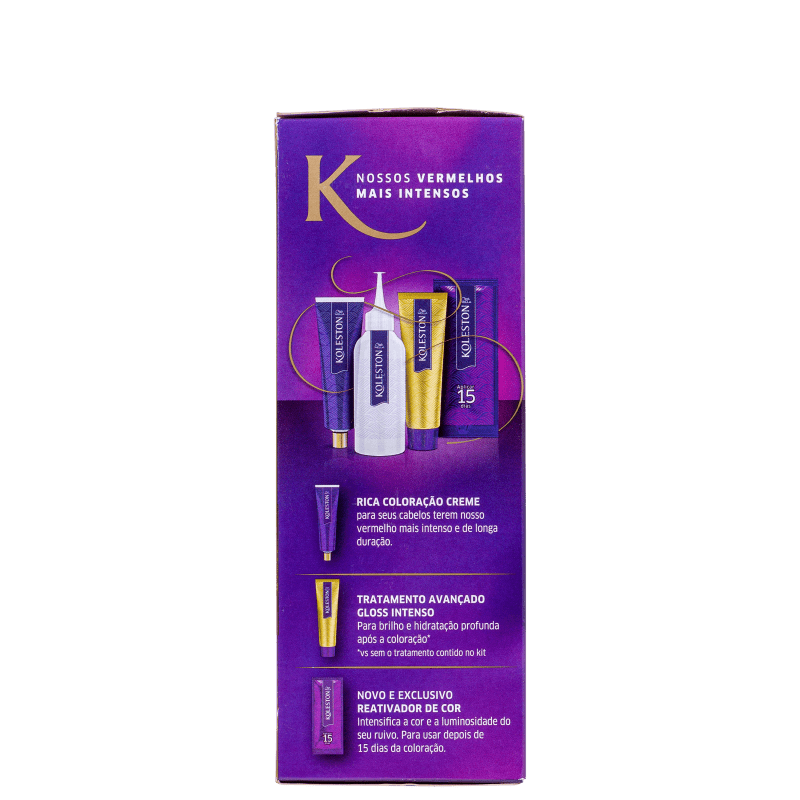 Koleston 64 Acaju Acobreado - Coloração Permanente