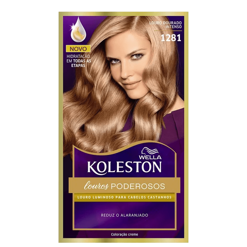 Koleston 1281 Louro Dourado - Coloração Permanente Menor preço em Koleston 1281 Louro Dourado - Coloração Permanente