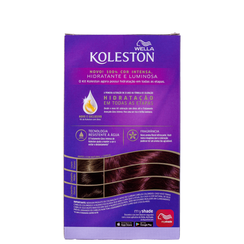 Koleston 466 Vermelho Intenso - Coloração Permanente