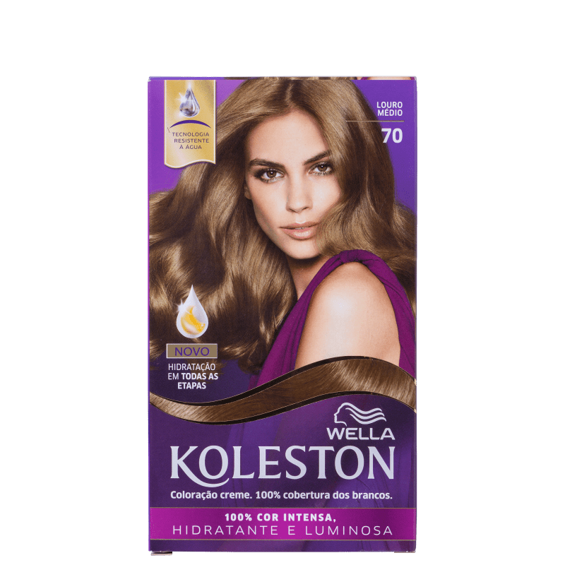 Koleston 70 Louro Médio - Coloração Permanente