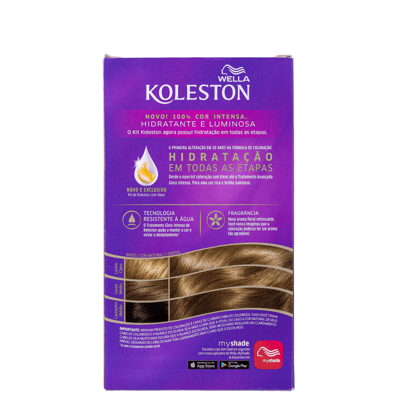 Koleston 71 Louro Cinza Médio - Coloração Permanente