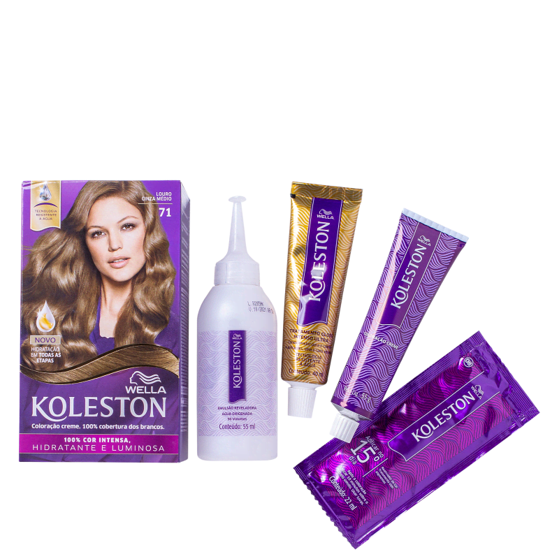 Koleston 71 Louro Cinza Médio - Coloração Permanente