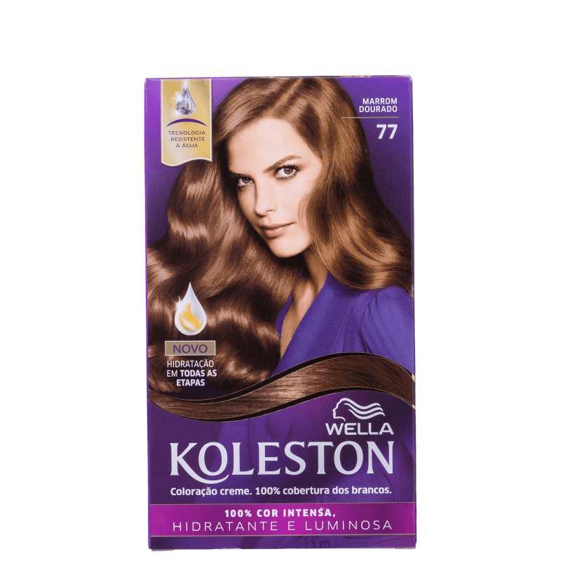 Koleston 77 Marrom Dourado - Coloração Permanente