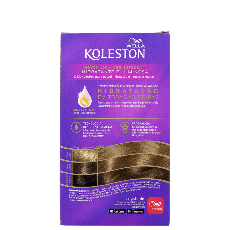 Koleston 80 Louro Claro - Coloração Permanente
