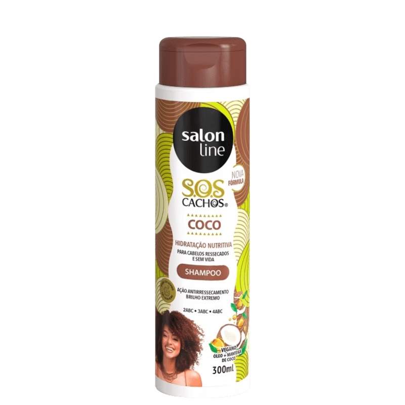 Salon Line S.O.S Cachos Coco - Shampoo 300ml