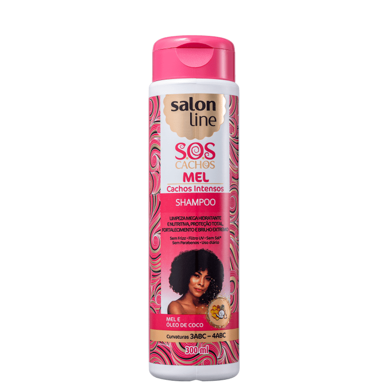 Shampoo Salon Line Sos Cachos Mel Cachos Beleza Na Web