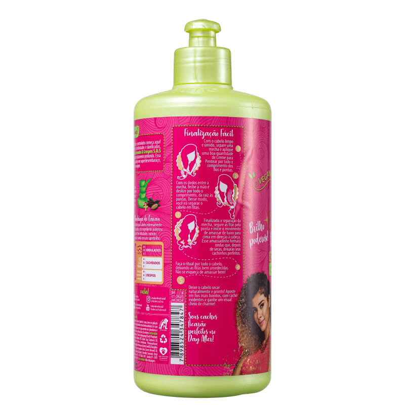 Babosa no cabelo: Creme para pentear da Salon Line - Charme-se